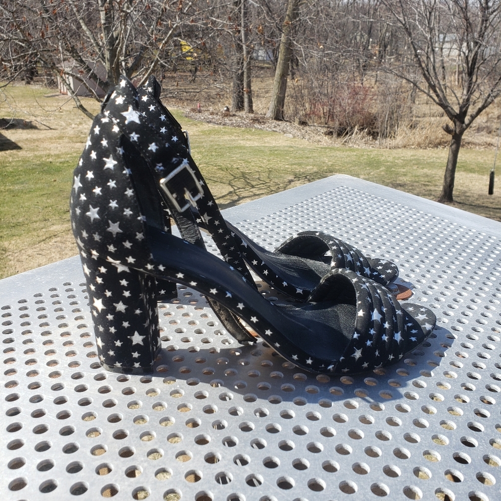 Silver Star Madden Girl Heels